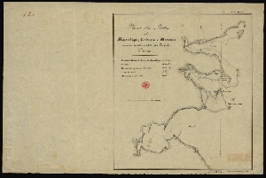 Plano dos portos de Moçambique, Conducia e Mocambo levantados em 1823 a 1826