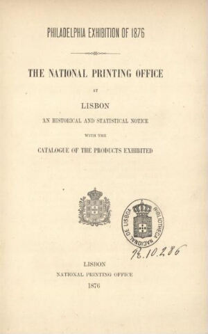 The National Printing Office at Lisbon