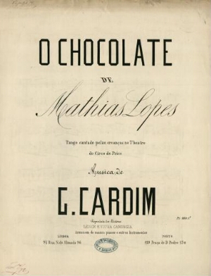 O chocolate de Mathias Lopes