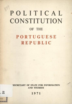Political constitution of the Portuguese Republic