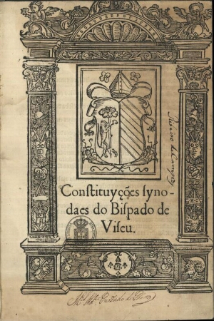 Constituyções synodaes do bispado de Viseu