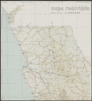 Mapa rodoviário de Angola