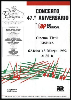 Concerto 47º aniversário da TAP Air Portugal
