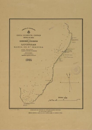 Reconhecimento hydrographico das Lucirias, Bahia de Stª. Martha